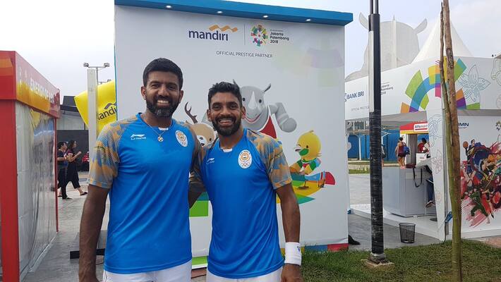 Asian Games 2018 Sharan-Bopanna Win Gold to Increase Medal Tally Asian Games 2018 Sharan-Bopanna Win Gold to Increase Medal Tally