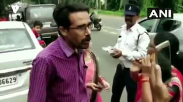 Man claiming to be a brother in law of Chief Minister Shivraj Singh Chouhan created ruckus near Vidhan Sabha in Bhopal