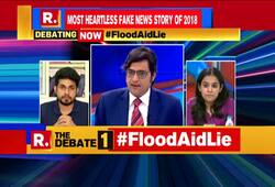 Kerala floods troll Arnab Goswami fake news Republic TV India