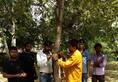 Rakshabandhan Youth keeps the trees tied