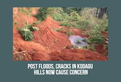 Karnataka: Post floods, cracks Kodagu hills now cause concern