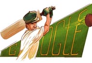 Sir Don Bradman Google Doodle test cricket birth anniversary  Australia