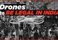 Drones legal India 2 kg licence fly  December Video Director General of Civil Aviation DGCA