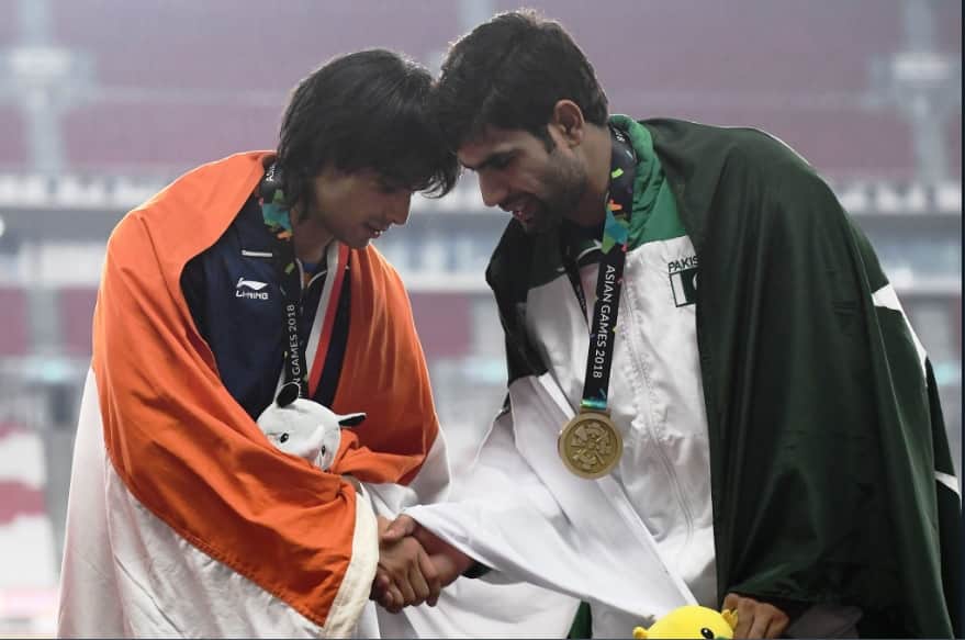 Asian Games 2018 Pakistan athlete love India Neeraj Chopra