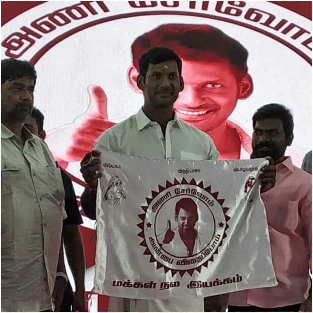 vishal announce the political party name