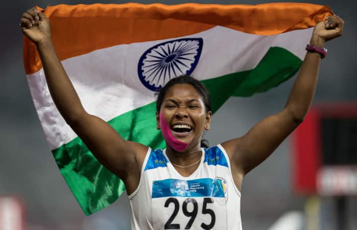 Swapna Barman Hima Das Asian Games Olympics Gold Medal Bengal heptathlete
