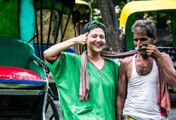 Swastika Mukherjee hand-pulled rickshaws Kolkata British raj colonisation