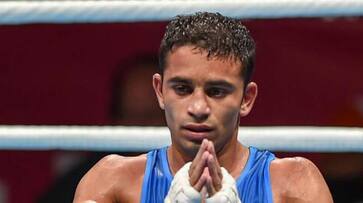 Asian Games 2018 gold medallist Amit Panghal US 52kg category