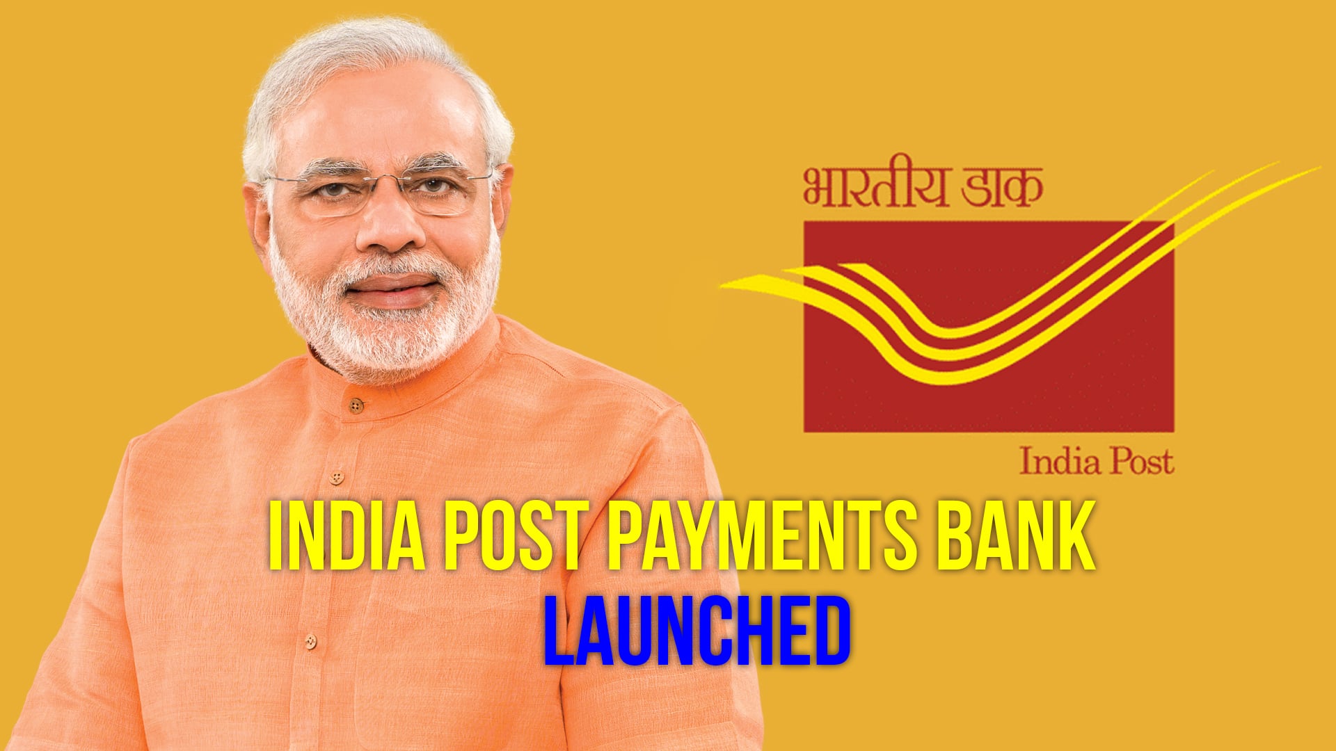 prime minister narendra modi India Post Payments Bank