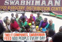 Bengaluru Two IT companies  600 people slums  Swabhiman Video