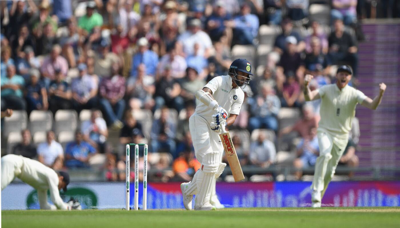 india lost 3 wickets earlier in second innings of fourth test match
