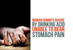 Karnataka Woman commits suicide drinking acid unable bear stomach pain Video