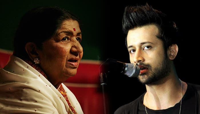 LATA MANGESHKAR GET ANGRY ON ATIF ASLAM FOR MAKING REMIX SONG