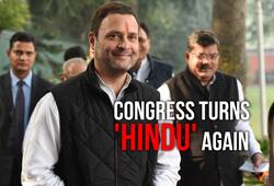 Congress Hindutva Madhya Pradesh election janeu dhari brahmin rahul gandhi