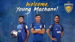 ISL champions Chennayin FC U-19 India players