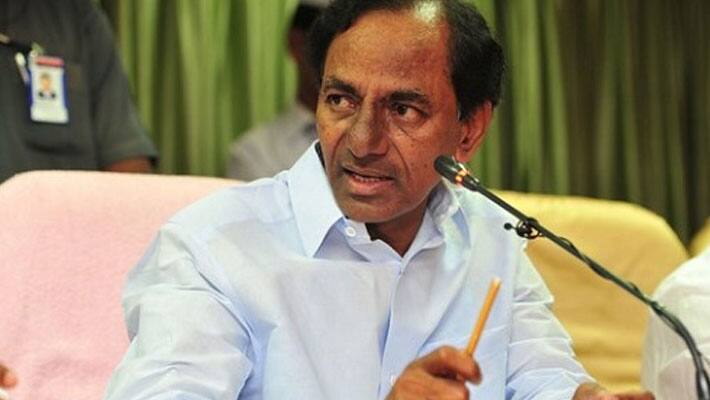 Telangana CM KC Rao meets Governor, informs him about Cabinet decision to dissolve the state Assembly Telangana CM KC Rao meets Governor, informs him about Cabinet decision to dissolve the state Assembly