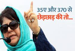Mehbooba Mufti threaten centre over 35A and article 370