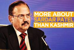 national security adviser nsa Ajit Doval sardar patel Jammu Kashmir Constitution