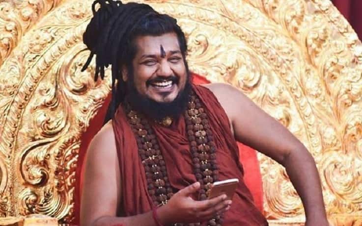 Nithyananda  Dear Hindus dont do intercaste marriage .. should not be intermarried .. Nithyananda scream.