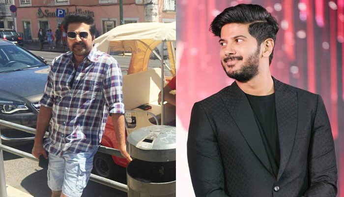 Why did Malayalam actor Dulquer Salmaan try to get Mammootty out of the house?
