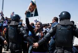 Egypt Rabaa protest 2013 Mohamed Morsi arrested Muslim Brotherhood death penalty
