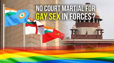 Supreme Court verdict Section 377 services army navy air force law gay lesbian bisexual transgender intersex