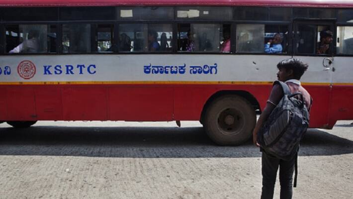 Karnataka Congress sponsored bandh bus transport system Rs 5.34 cr loss Karnataka Congress sponsored bandh bus transport system Rs 5.34 cr loss
