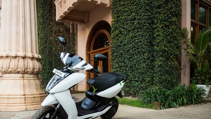 hero motocorp launches ather 450x electric scooter in india hero motocorp launches ather 450x electric scooter in india