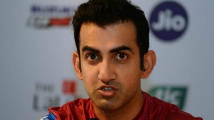 gambhir opinion about dhoni place in indian team
