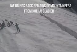 Indian Air Force helicopter rescue mission Kolhai glacier trekkers death
