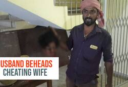 Karnataka Husband beheads cheating wife surrenders severed head
