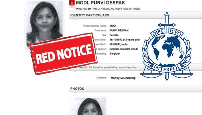 Interpol issues red-corner notice against Nirav Modi's sister Purvi