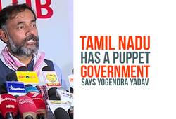 Tamil Nadu has a puppet government with police as private army says Yogendra Yadav after arrest