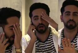 ayushman khurana appeal to their fans not to watch his movie trailer badhai ho