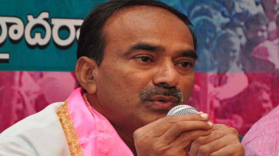 KCR drops idea of sacking Eela Rajender KCR drops idea of sacking Eela Rajender