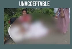 Assam road construction no ambulance pregnant lady delivers baby roadside