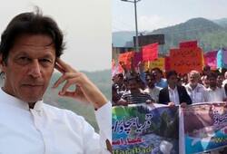 Pakistan occupied Kashmir Massive protests erupted against pakistan