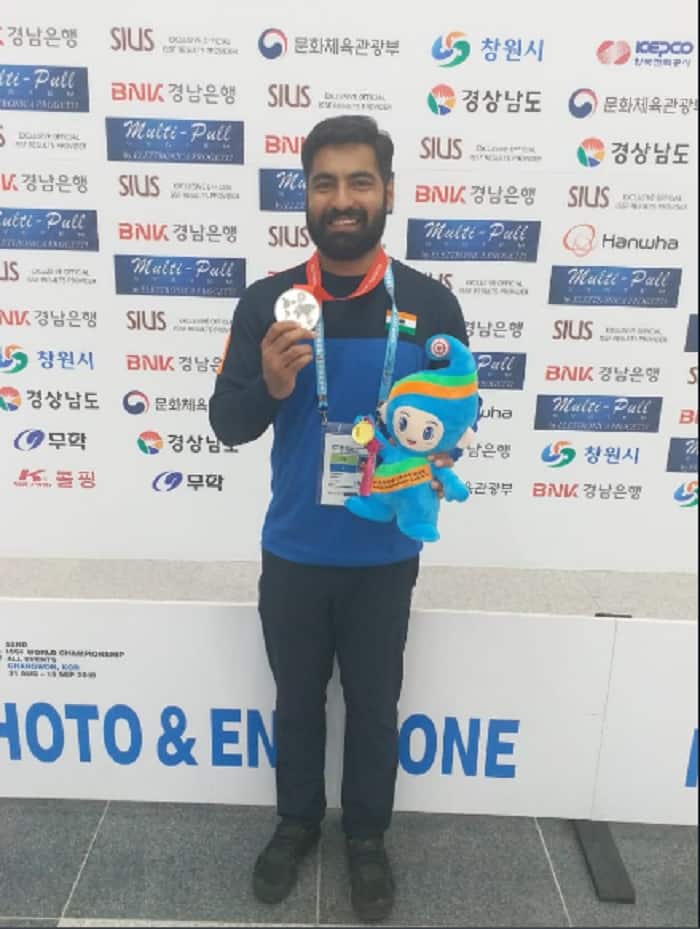 ISSF World Championships Gurpreet Singh silver India medal tally 27