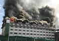 Fire breaks out in hotel Pamposh in Srinagar