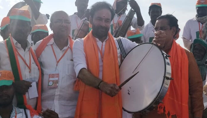 2014 జూన్ రెండో తేదీన ఉమ్మడి ఏపీ రాష్ట్రం తెలంగాణ, ఆంధ్రప్రదేశ్ రాష్ట్రాలుగా విభజించారు. సికింద్రాబాద్ ఎంపీ స్థానం నుండి బీజేపీ అభ్యర్ధి కిషన్ రెడ్డి విజయం సాధించారు. ఎంపీగా విజయం సాధించిన తొలి సారే కిషన్ రెడ్డికి కేంద్ర హోం శాఖ సహాయ మంత్రి పదవి దక్కింది.