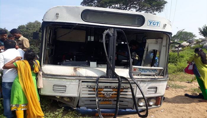 bus accident in nagar kurnool district