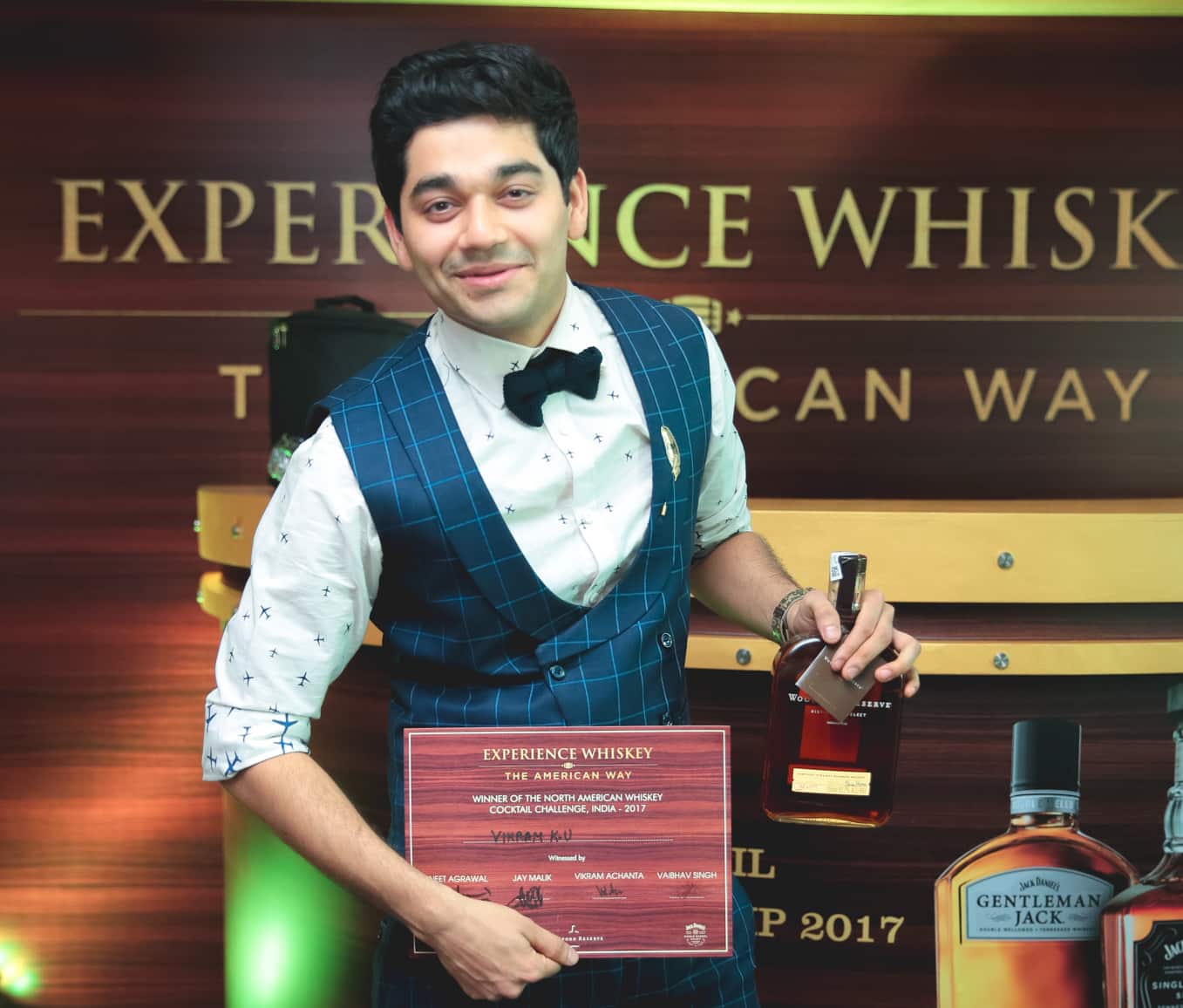 Vikram KU weekend cocktails Jack Daniels