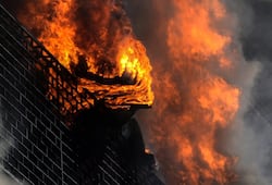 Kolkata witnesses massive fire days after Majerhat flyover collapse