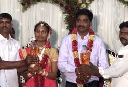 Tamil Nadu: Newly wed couple petrol wedding gift