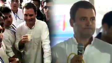 Winking Rahul goes silent when asked about Mansarovar yatra experience