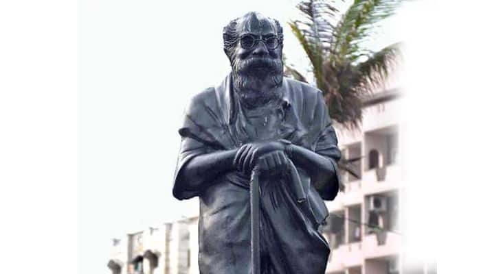 k veeramani slams admk government and condemns saffronised periyar statue in kovai