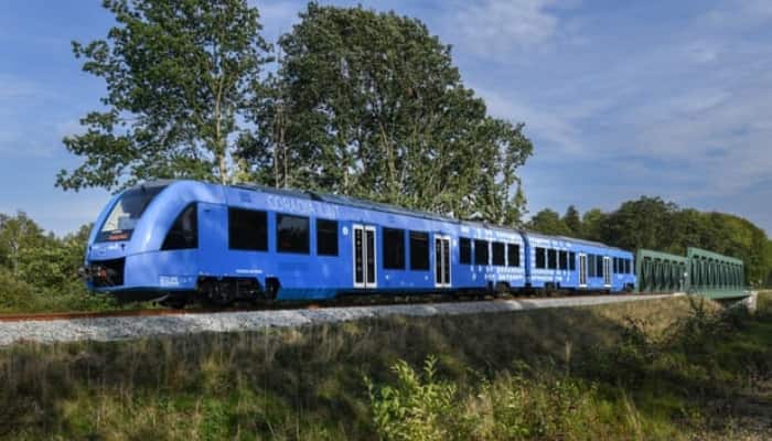 Germany launch world's first hydrogen powered train air pollution ecco friendly