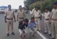 Indore police parade accused rape minor girl humiliate publicly sexual misconduct