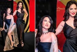 sunny leone shocked after see her wax statue