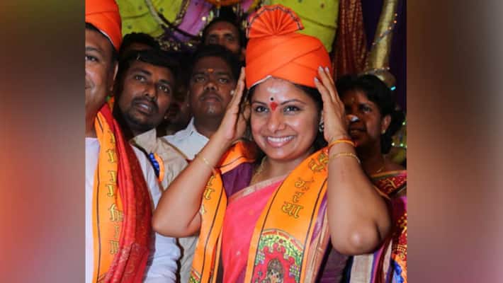 MP kavitha slams on grand alliance MP kavitha slams on grand alliance
